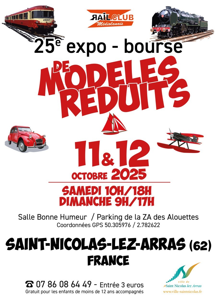 affiche SAINT NICOLAS LEZ ARRAS 2025